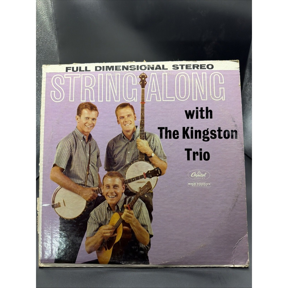 String Along With The Kingston Trio Vinyl‎ LP Capitol Records T-1407